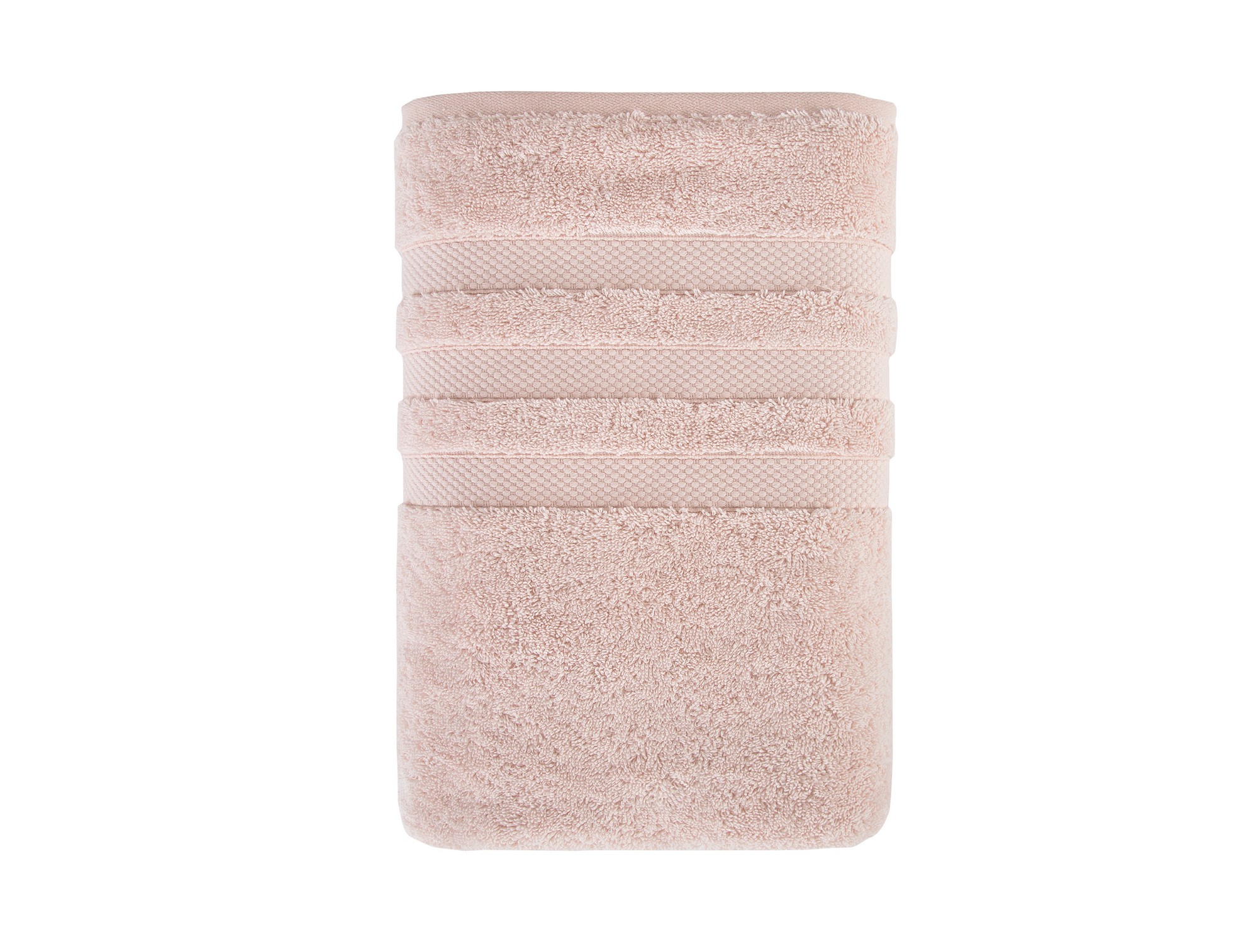 Asciugamano a tre letti Puncta 50 x 90 cm 100 oton Powder rosa